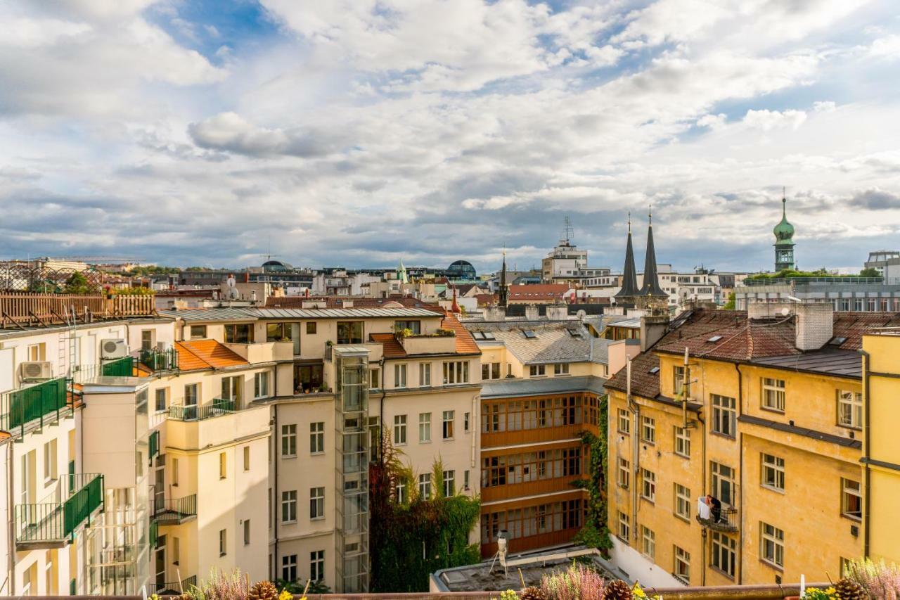 Prague 1 Sunny Apt With Terrace By Michal&Friends Apartment Bagian luar foto