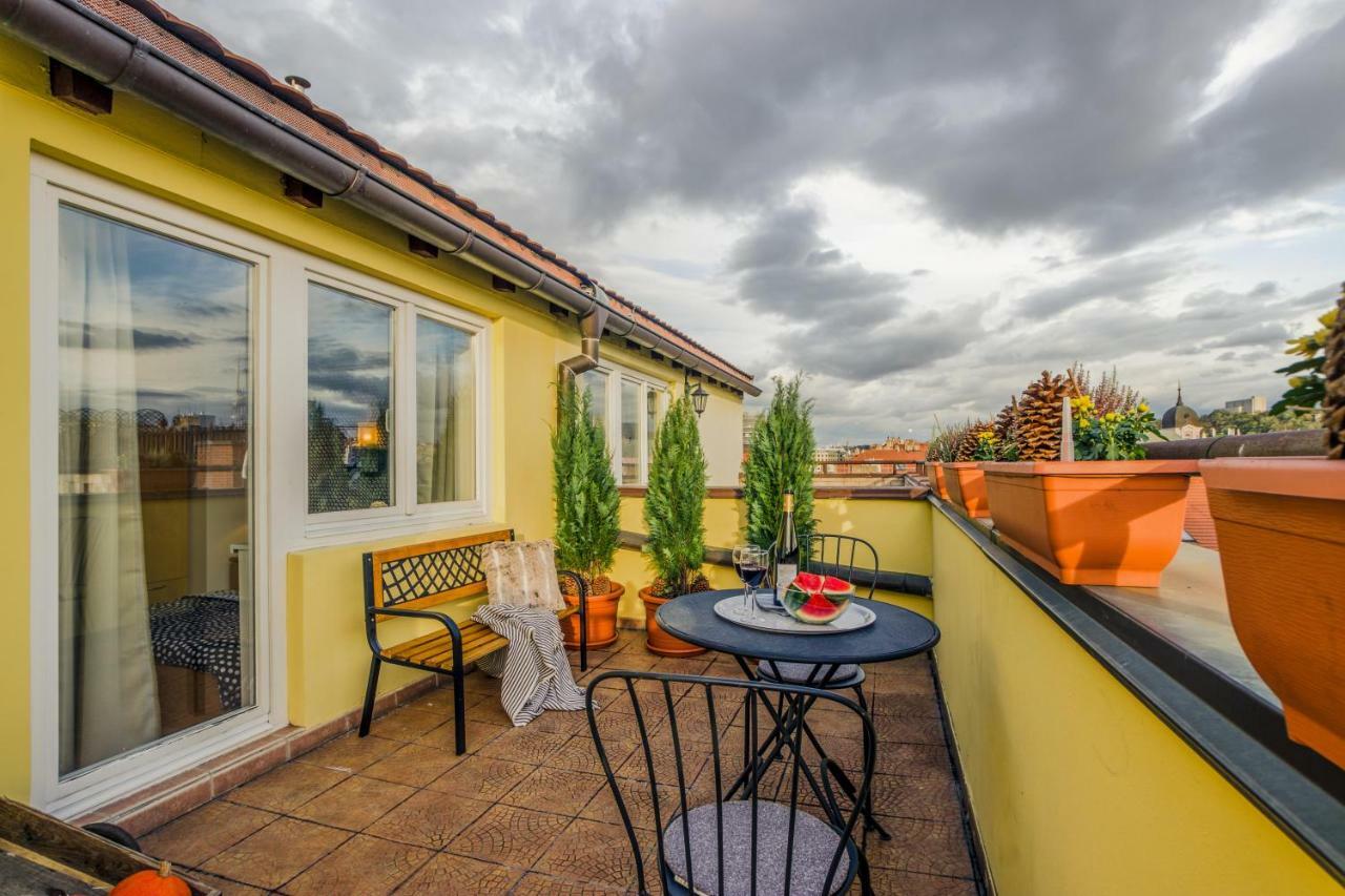 Prague 1 Sunny Apt With Terrace By Michal&Friends Bagian luar foto
